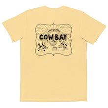 Load image into Gallery viewer, "Greetings from Cow Bay" pocket tee