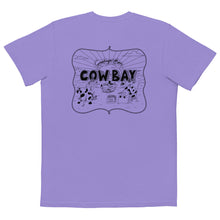 Load image into Gallery viewer, "Greetings from Cow Bay" pocket tee