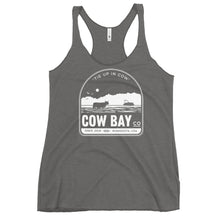 Load image into Gallery viewer, Cow Bay Single Design Women's Racerback Tank