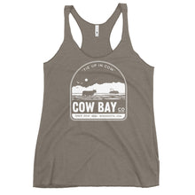 Load image into Gallery viewer, Cow Bay Single Design Women's Racerback Tank