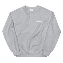 Load image into Gallery viewer, Cow Bay Original Double Sided Crewneck