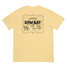 Load image into Gallery viewer, &quot;Greetings from Cow Bay&quot; heavyweight tee

