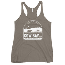 Load image into Gallery viewer, Cow Bay Single Design Women&#39;s Racerback Tank
